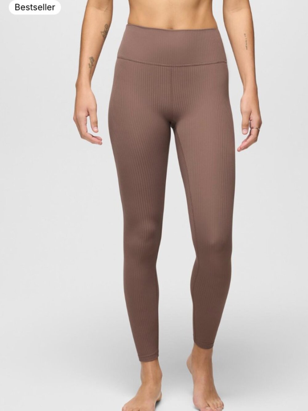 Prana Luxara™ Rib 7/8 Legging in Carob (L)